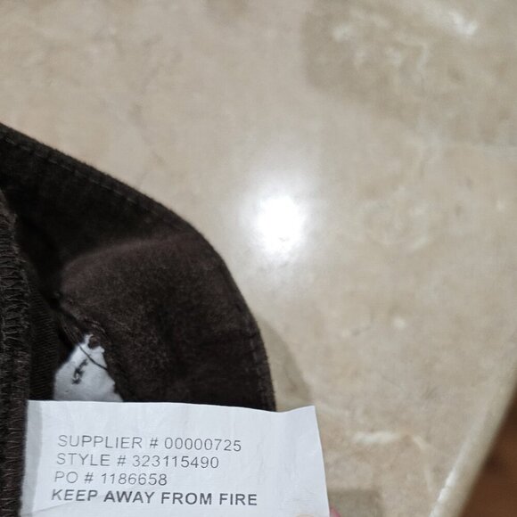 Boys Polo by Ralph Lauren Pants Brown Flat Front Size 20 - Picture 7 of 7